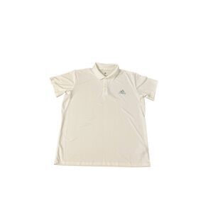 Adidas White Mens Climalite Polo Size XL in excellent condition.